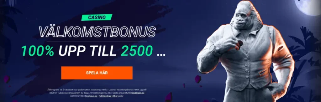 Betinia casino bonus