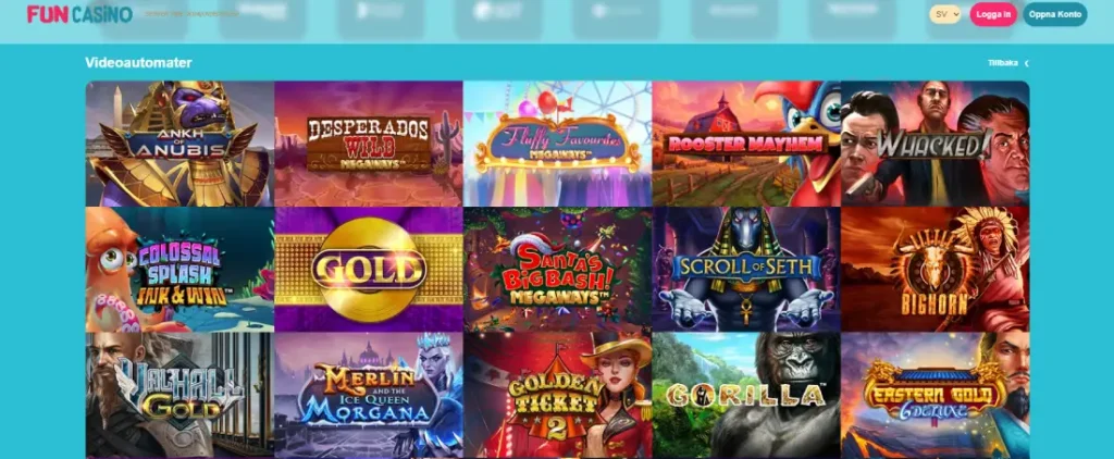 Fun casino spel