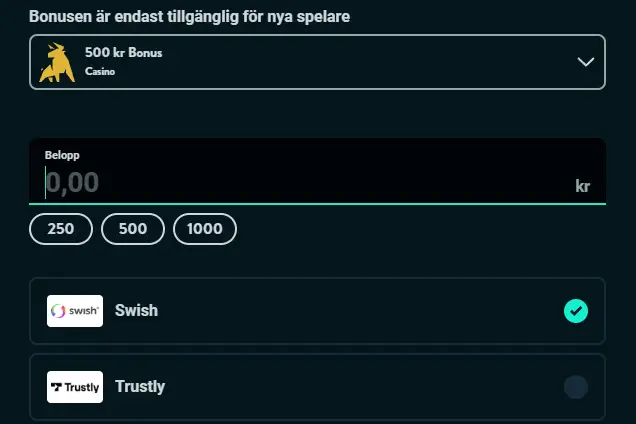 Goldenbull Logga in