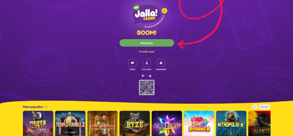 Jalla Casino Sverige