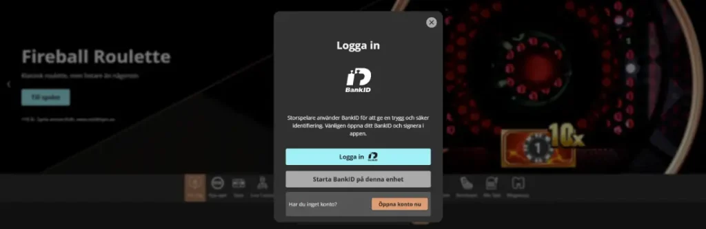 Storspelare registrering