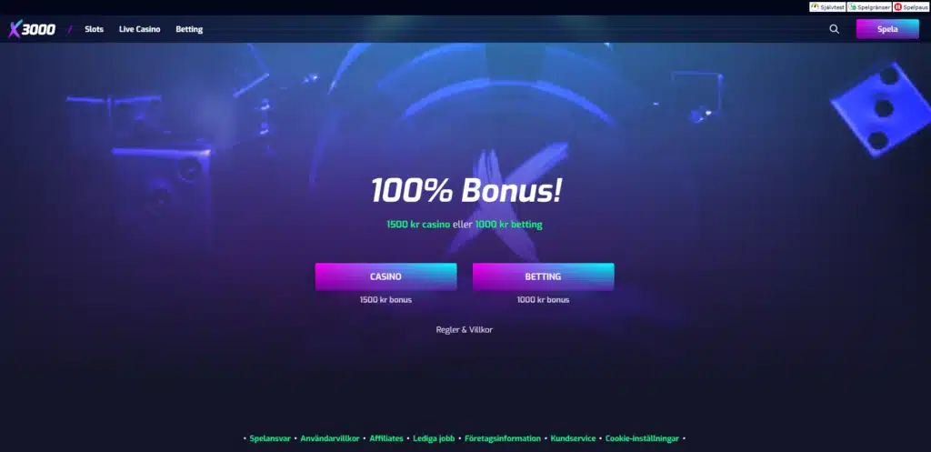 X3000 Bonus