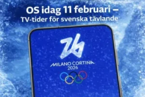 OS idag 11 februari - Tv tider för svenska tävlande. Milano Cortina 2026