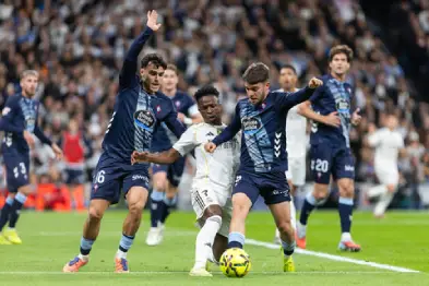 Celta Vigo - Real Madrid . La liga 6/2 2026. Odds 3.20